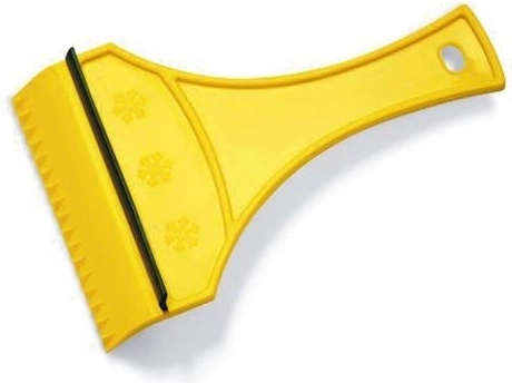 Škrabka na led GERDA s gumovým břitem 12 × 18 cm