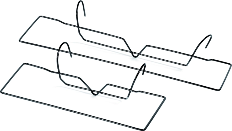 Kovový držák na truhlíky RESPANA HANGER 56,5 cm – černý