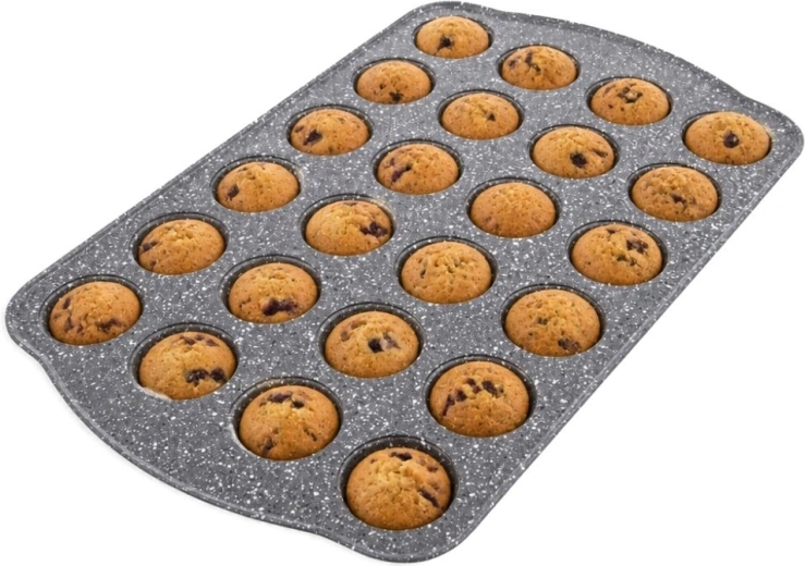 Orion Grande granitová forma na 24 mini muffinů