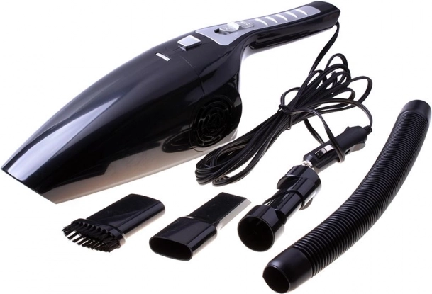 Ruční bezsáčkový auto vysavač 12V – černý