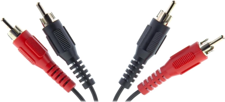 Sencor stereo audio kabel 2× RCA na 2× RCA, 1,5 m