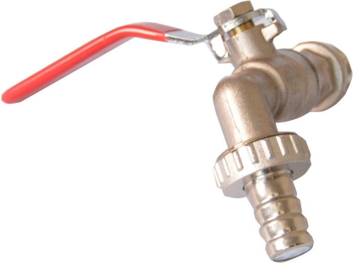 Zahradní kulový kohout s pákou 1/2" a 3/4"