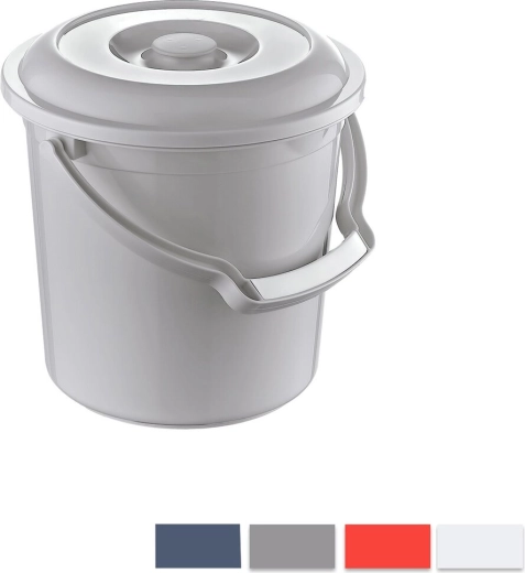 Hobby plastové vědro s víkem 5 l (mix barev)