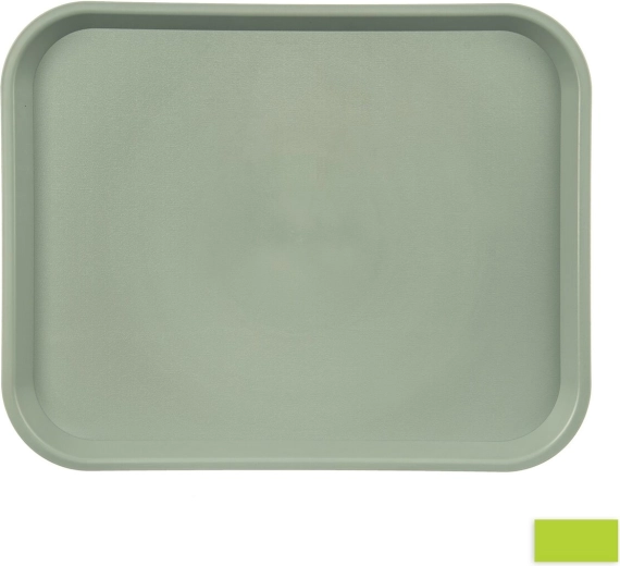 Plastový servírovací tác z UH zelený 45,5 × 35,5 cm - 1 kus