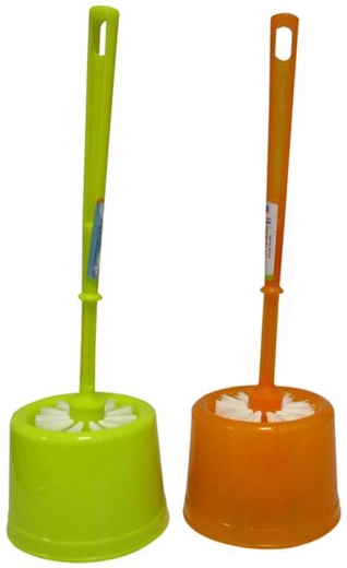 WC souprava Toro – plastová WC štětka s miskou