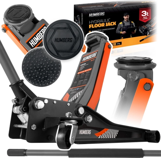 Nízkoprofilový hydraulický pojízdný zvedák 3 t HUMBERG HM-381