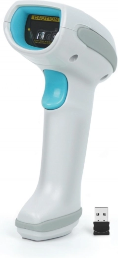 Digitus pokročilý bezdrátový čtečka čárových kódů 1D/2D s USB přijímačem a stojánkem - 1 kus