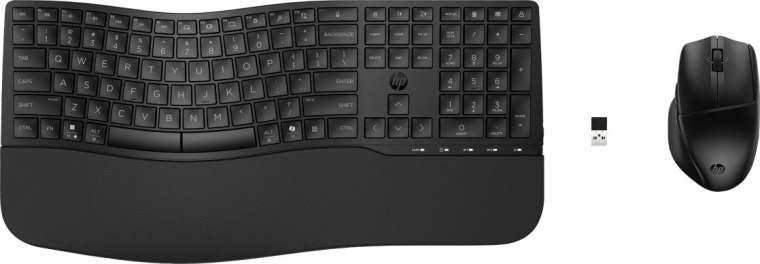 HP 680 Comfort Dual‑Mode bezdrátová klávesnice a myš