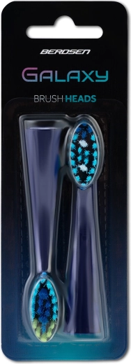 Náhradní hlavice pro sonický kartáček BERDSEN Galaxy, 2 ks