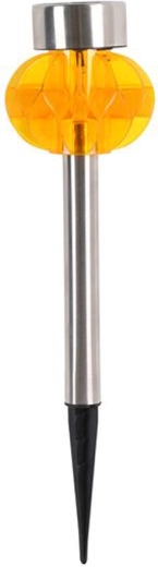 Solární zahradní světlo 8 × 34 cm plast/nerez, LED