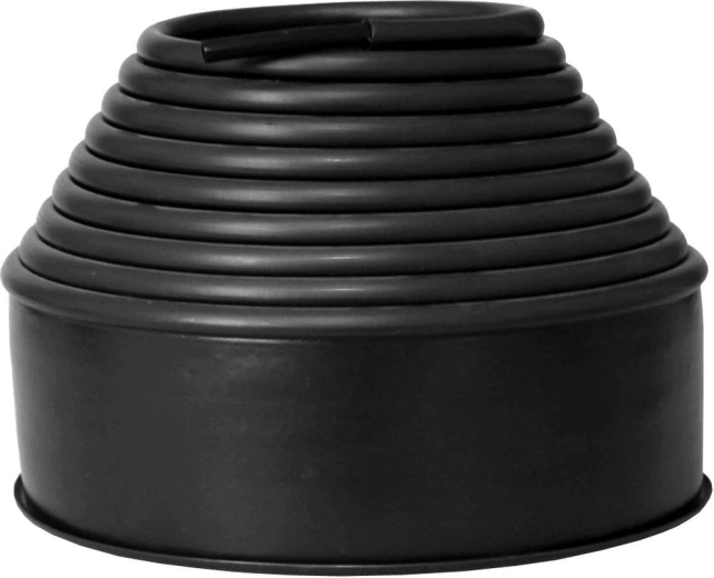 Plastový lem trávníku JACOB 10 × 600 cm, černý