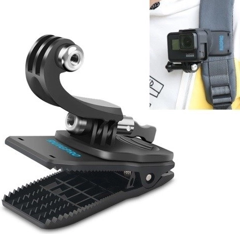 Otočný klip držák 360° RUIGPRO pro akční kamery a DJI Osmo Action