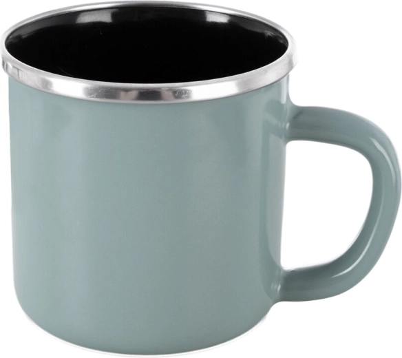 Smaltovaný hrnek Green Lem 0,41 l