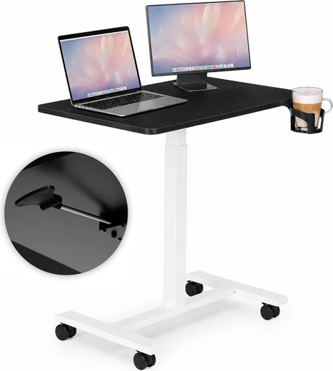 Mobilní výškově nastavitelný stolek na notebook ModernHome 70 × 48 cm
