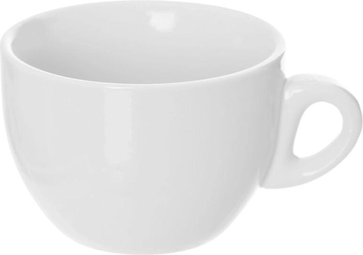 Porcelánový hrnek Mona na cappuccino 0,21 l bílý