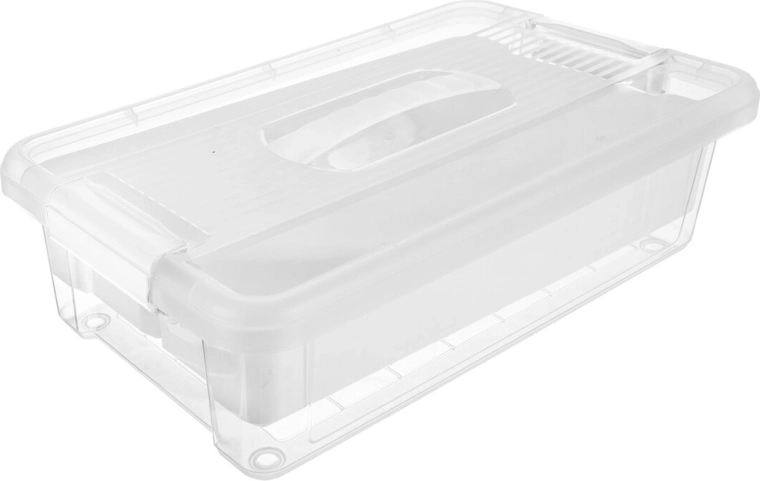 Úložný box UH Multi Stormax obdélníkový 6 l s vnitřním vkladem, bílý