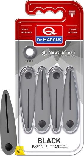 Dr. Marcus Easy Clip Black osvěžovač vzduchu do auta