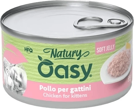 Oasy Natury jemné želé kuře pro koťata 150 g