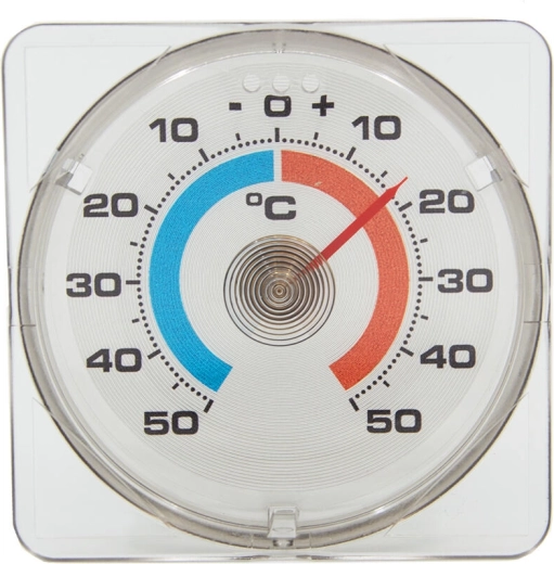 Okenní samolepicí teploměr 7×7 cm
