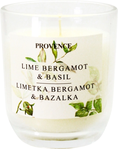 Vonná svíčka ve skle limetka a bergamot 158 g