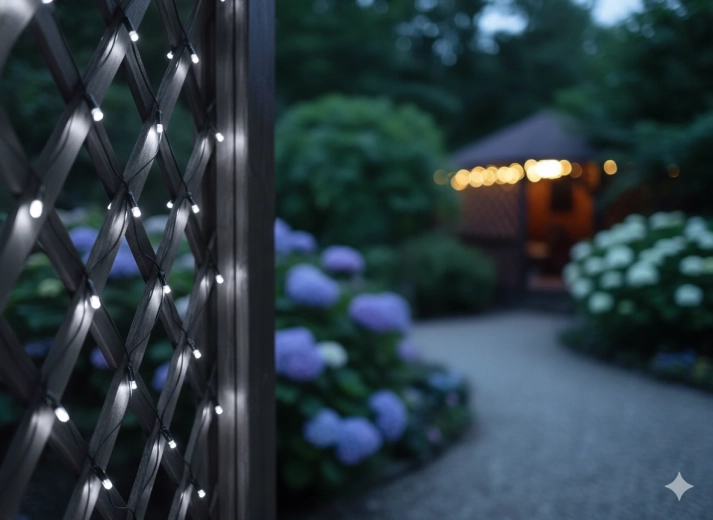 Světelná síť LED 2 × 2 m, studená bílá, 256 LED, vnitřní i venkovní