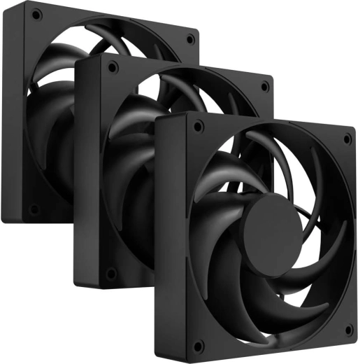 Fury SAI S12 PWM sada 3 ventilátorů černá