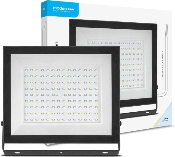 Modee LED reflektor E‑series Slim 100 W, 120°, 8000 lm, studená bílá