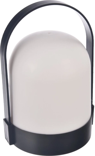 LED lampa UH bílá/černá 21 cm