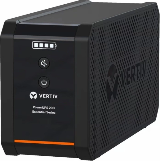 Vertiv PowerUPS 200 essential ups 1000 va, 230 v, 4× schuko