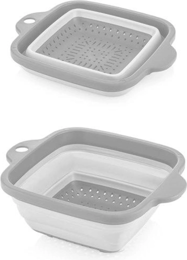 Skládací cedník Kitchisimo 25 × 21 cm