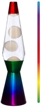 Lávová lampička s měnícími se barvami LED