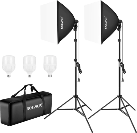 NEEWER NK200 studiová osvětlovací sada se softboxy