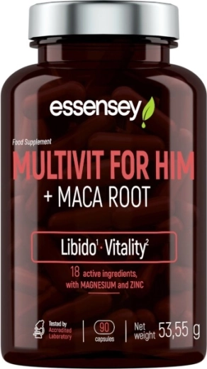 Essensey multivitamíny pro muže s macou 90 kapslí