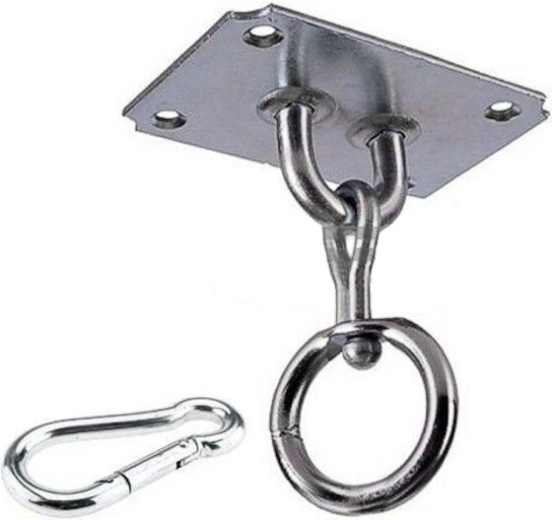 Čtvercový stropní držák na boxovací pytel DBX Bushido do 50 kg