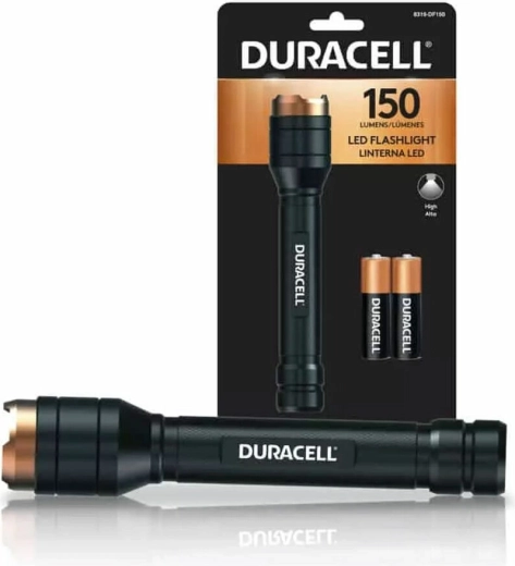 Duracell hliníková svítilna 2× AAA 150 lm