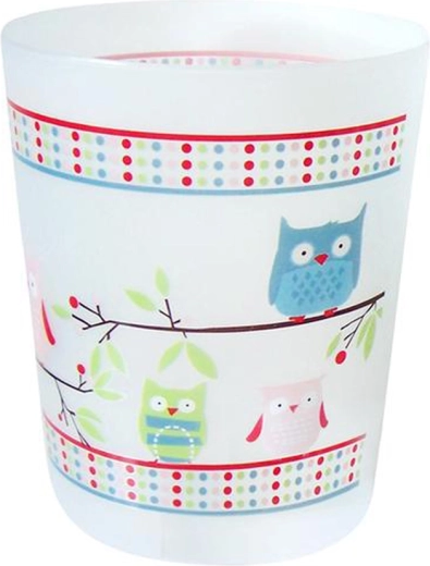 Koupelnový koš s motivem sovičky TORO 20 × 24 cm