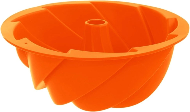 Silikonová forma na bábovku s komínem květ 23,5 cm ORION