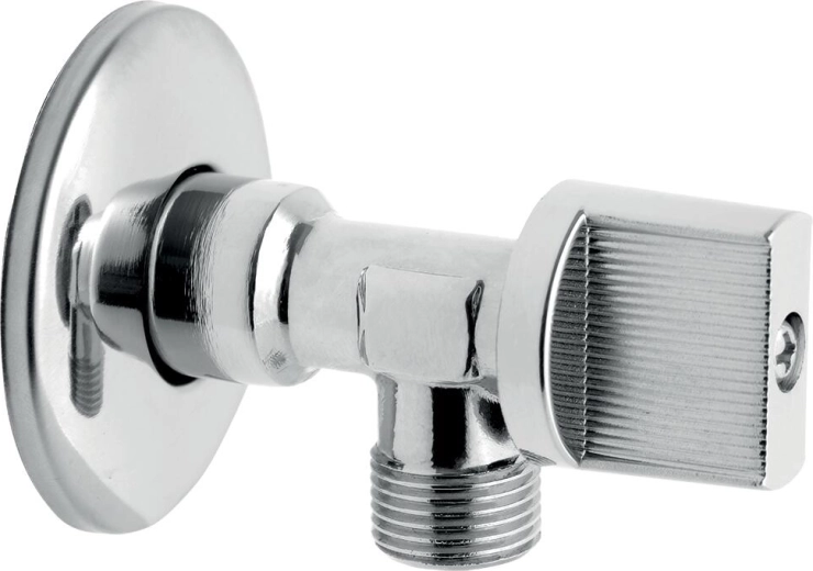 Rohový ventil bez filtru 1/2 x 3/8, chrom