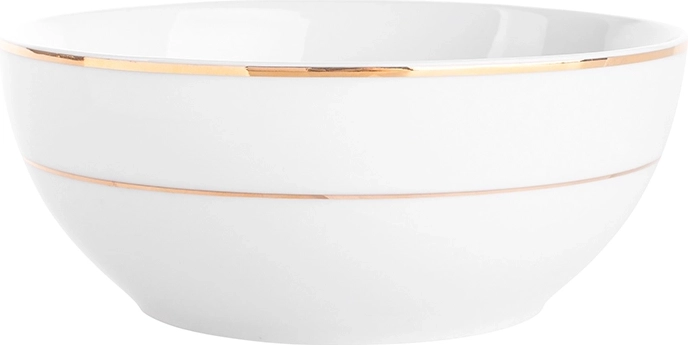 MariaPaula klasika zlatá linie salátová miska 17 cm, 820 ml