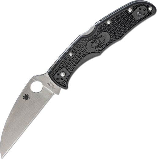 Kapesní nůž Spyderco Endura 4 Wharncliffe, hladké ostří, VG-10, černý FRN
