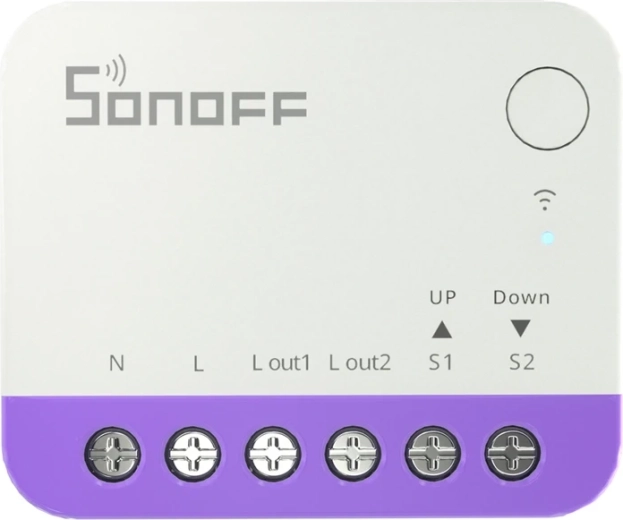 Sonoff Mini RBS chytrý roletový spínač Wi‑Fi (4 ks)