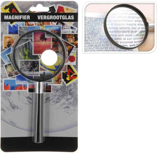 Kapesní lupa 60 mm se zvětšením 2x