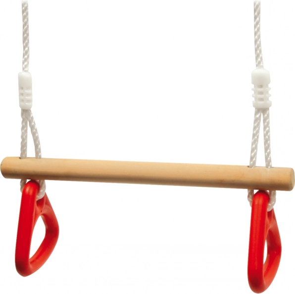 Houpačka a hrazda s gymnastickými madly small foot