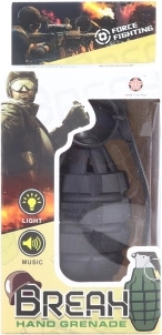 Plastový bateriový granát se zvukem