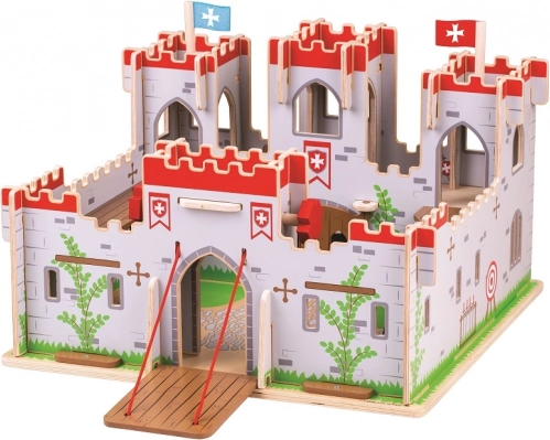 Dřevěný hrad krále George BIGJIGS TOYS