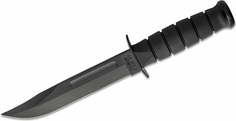 Ka-Bar Full Size Black – outdoorový nůž 18 cm s pouzdrem Kydex