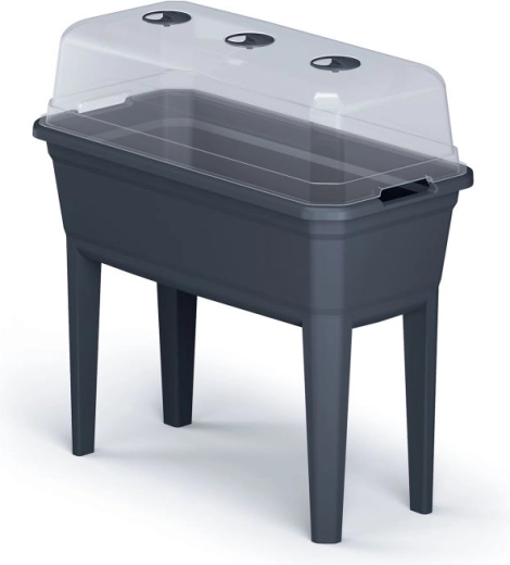 Vysoký sadbovač RESPANA Planter Ecoline Set, antracit