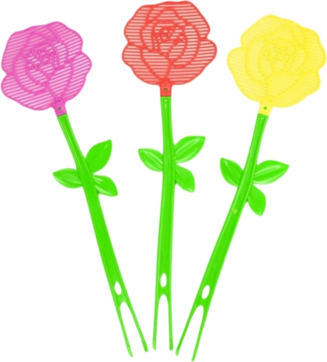 Plácačka na mouchy ve tvaru květu BROS