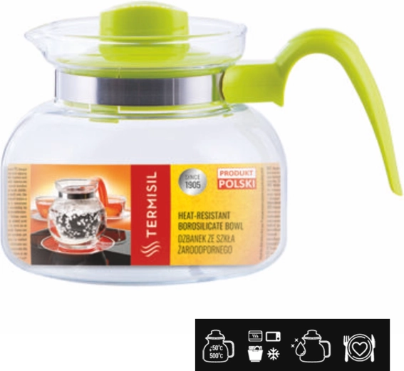 Žáruvzdorný skleněný džbán 1 l TERMISIL Maja