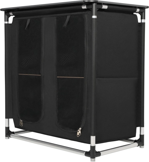 Skládací kempingová skříň s pracovní deskou NILS Camp